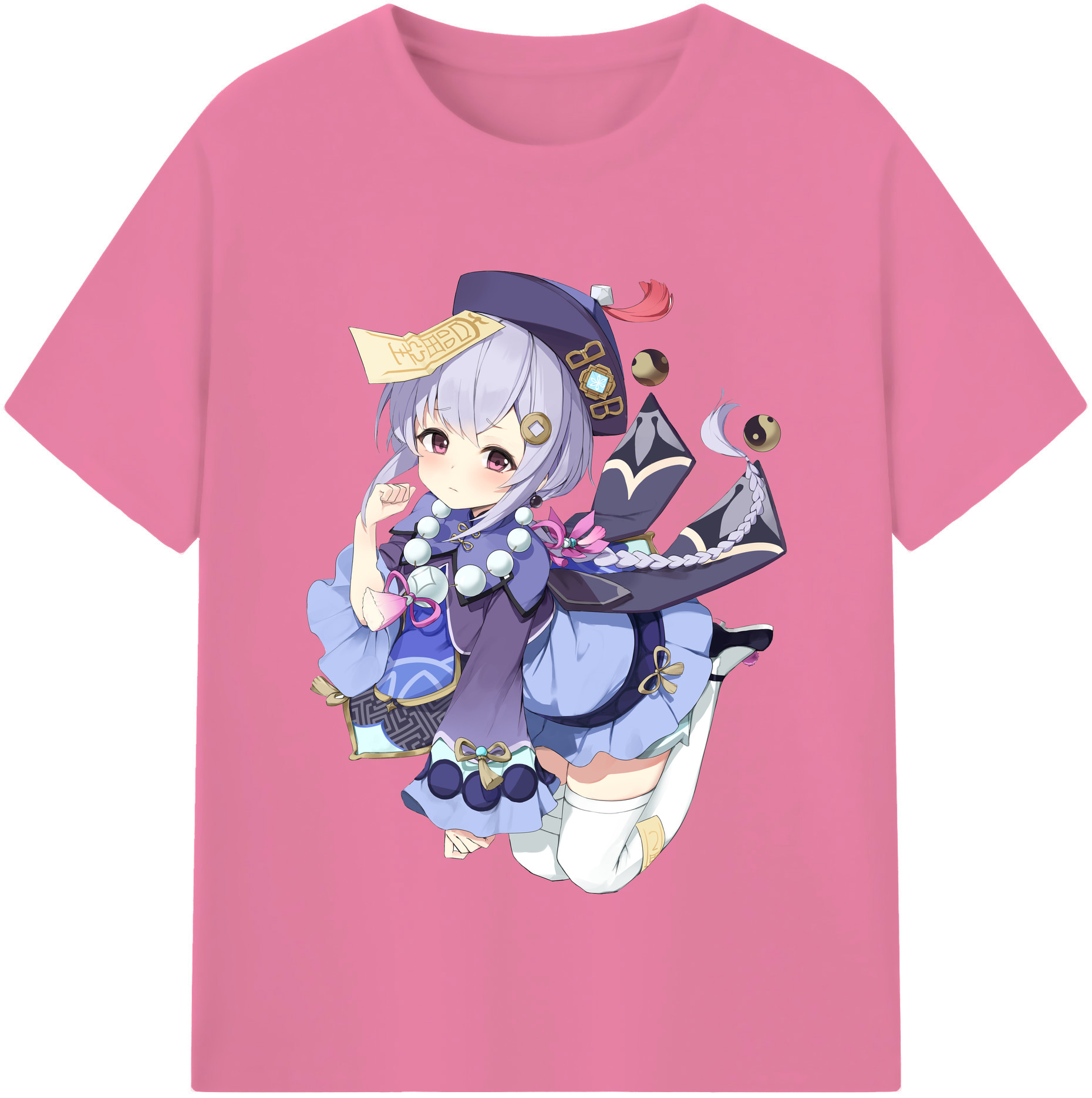 げんし神 七七 なな  genshin Nana 綿100％半袖Tシャツ（フロントプリント）